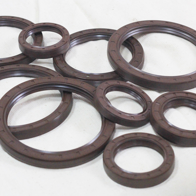 Δωρεάν δείγμα υλικού NBR Brown TC TG4 ελαστική σφραγίδα καουτσούκ για OEM/ODM