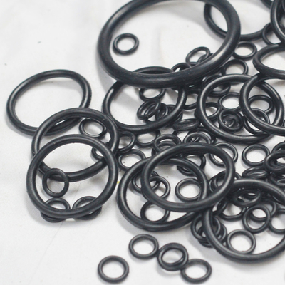 Μαύρο O-ring EPDM για βιομηχανικές εφαρμογές σε διαφορετικά μεγέθη και υλικά