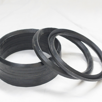 Συμπλήρωμα σφραγίδας ελαστικού VES NBR FKM V-Packing για υδραυλικά υψηλής πίεσης OEM/ODM