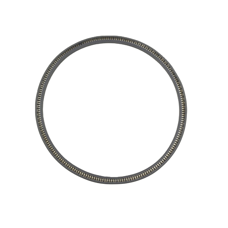 PTFE/UHMWPE/PEEK Υδραυλικό δαχτυλίδι σφραγίσματος πετρελαίου με ενεργοποίηση από ελατήριο κατάλληλο για όλες τις βιομηχανίες